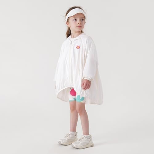 marc & janie Girls UV Protection Loose Hooded Pod Sunbreaker...