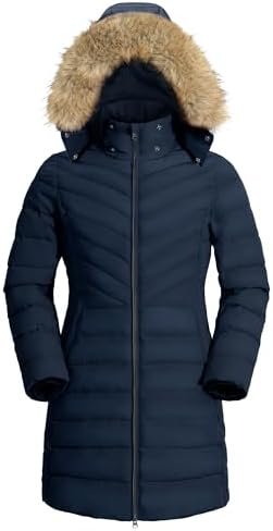 Pioneer Camp Women's Winter Coats Warm Thicken Long Puffer J...