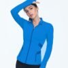 QUEENIEKE Women's Slim Fit Workout Jackets - Zip Up Athletic...