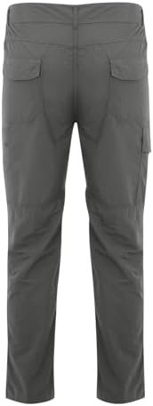 ZEFOTIM Work Cargo Pants for Men Solid Color Wide Leg Comfy ...