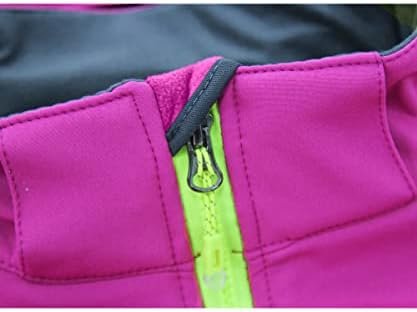 M2C Boys Girls Hooded Windbreaker Fleece Lined Softshell Jac...