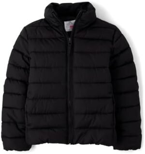 The Children's Place Girls' Medium Weight Wind-Resistant, Wa... The Children's Place Girls' Medium Weight Wind-Resistant, Wa...