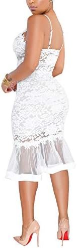 Salimdy Women Sexy Floral Lace Mesh Sheer Hollow Out Deep V ...