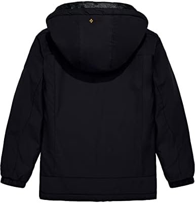 GEMYSE Girl's Waterproof Ski Snow Jacket Hooded Fleece Lined...