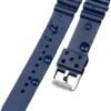 Silicone Watch Strap Sport Diving Rubber Longer Men‘s Wrist ...