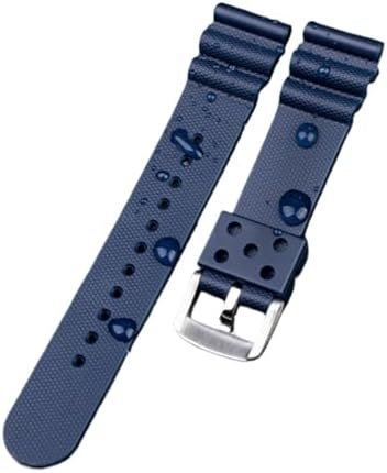 Silicone Watch Strap Sport Diving Rubber Longer Men‘s Wrist ...