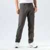 Plaid&Plain Men's Work Pants Straight Fit Carpenter Pants Ut...