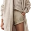 Saodimallsu Womens Long Cardigan Sweaters Chunky Open Front ...