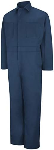 Red Kap Men's Twill Action Back Coverall