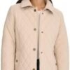 Tommy Hilfiger Womens Quilt Casual Barn Jacket
