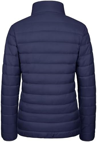 MAGCOMSEN Women's Puffer Jacket Lightweight Quilted Padded 4...