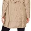 Cole Haan Women's Packable Hooded Rain Jacket with Bow