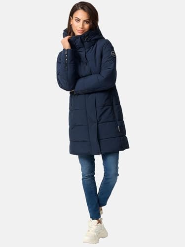 Marikoo Long Winter Jacket for Women | Quilted, Puffy Ladies...