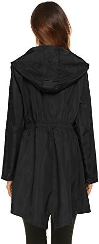 Lomon Women Waterproof Lightweight Rain Jacket Active Outdoo...