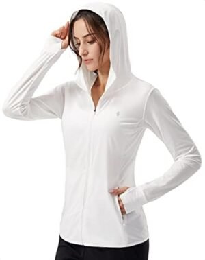 Soothfeel Women's UPF 50+ Sun Protection Hoodie Jacket Light... Soothfeel Women's UPF 50+ Sun Protection Hoodie Jacket Light...