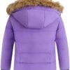 wantdo Girls' Puffy Winter Coats Thick Printed Quilted Jacke...