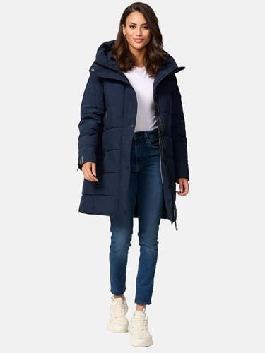 Marikoo Long Winter Jacket for Women | Quilted, Puffy Ladies...