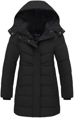 Wantdo Girl's Puffer jacket Warm Insulated Winter Coat Light... Wantdo Girl's Puffer jacket Warm Insulated Winter Coat Light...