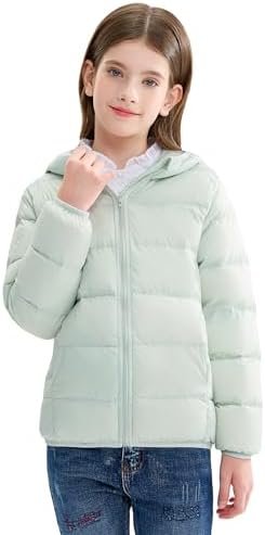 SOLOCOTE Boys Girls Water-Resistant Down Jacket Packable Puf... SOLOCOTE Boys Girls Water-Resistant Down Jacket Packable Puf...