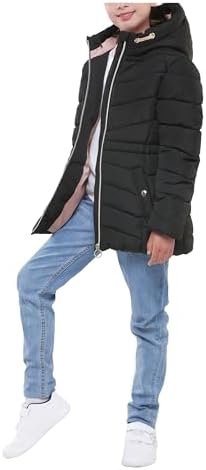 Rokka&Rolla Girls' Water-Resistant Long Puffer Jacket Winter...