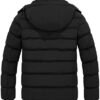Wantdo Men's Hooded Winter Coat Warm Puffer Jacket Thicken C...