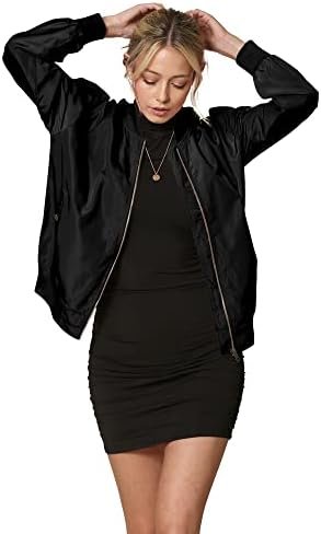 Lock and Love Women's Classic Lightweight Jacket Multi Pocke... Lock and Love Women's Classic Lightweight Jacket Multi Pocke...