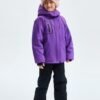 GEMYSE Girl's Waterproof Ski Snow Jacket Fleece Windproof Wi...