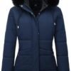 MOERDENG Women's Winter Puffer Coat Thicken Fleece Lined Dow...