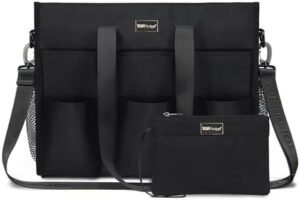TOPDesign Utility Water Resistant Tote Bag with 22 Pockets, ... TOPDesign Utility Water Resistant Tote Bag with 22 Pockets, ...