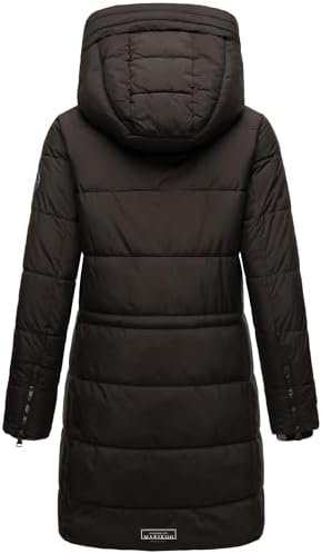 Long Winter Jacket for Women | Quilted, Puffy Ladies Coat wi...