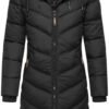 Women's Winter Coat | Quilted, Long Jacket with Cozy Hood | ...