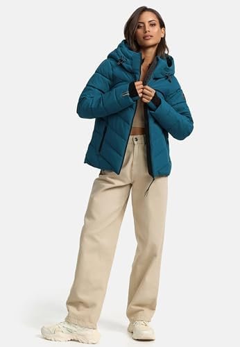 Women's Winter Jacket with Hood | Weather-Resistant Puffer J...