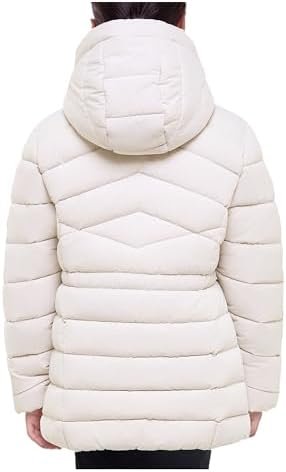 Rokka&Rolla Girls' Water-Resistant Long Puffer Jacket Winter...