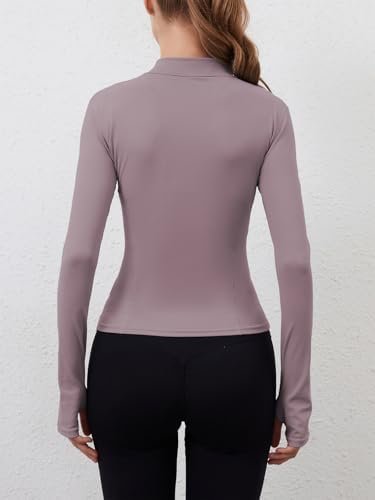 Women Built-In Pockets Athletic Jackets Slim Fit Full Zip up...