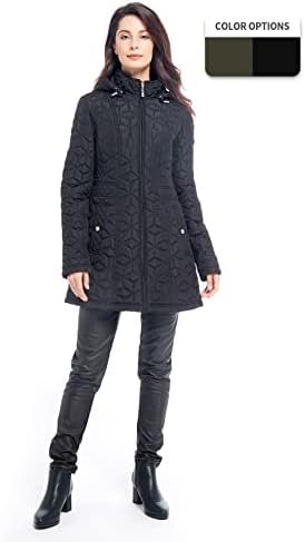 S P Y M Womens Diamond Quilted Jacket Lightweight Padding Co...
