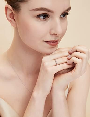 EAMTI 925 Sterling Silver Celtic Knot Ring Simple Criss Cros...