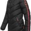 Women's Winter Coat | Quilted, Long Jacket with Cozy Hood | ...