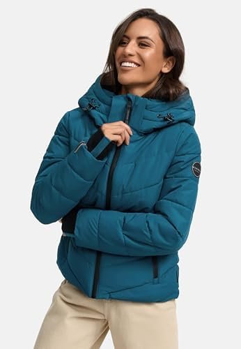 Women's Winter Jacket with Hood | Weather-Resistant Puffer J...