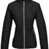Bellivera Women's Stand Collar Lightweight Quilted Puffer Ja...