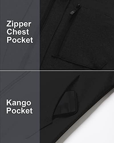 Chrisuno Women's Plus Size Casual Zip Up Hoodie Long Tunic S...