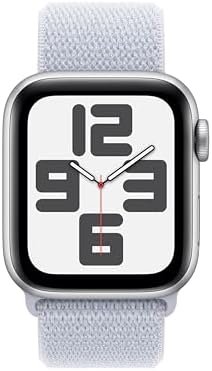 Apple Watch SE (2nd Gen) [GPS 40mm] Smartwatch with Silver A...