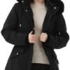 MOERDENG Women's Long Winter Down Coat Thicken Fleece Lined ...