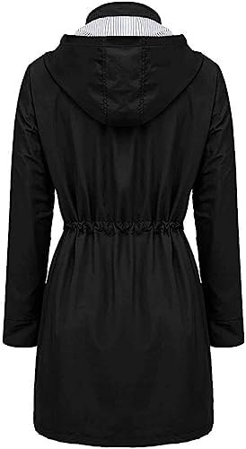 Arthas Women Light Rain Jacket Waterproof Active Outdoor Tre...