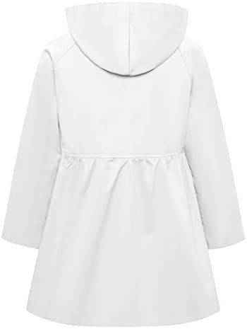 Betusline Girl's Single Breasted Trench Coat Dress Coat Oute...