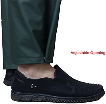RainRider Workwear Bib Rain Pants for Men Women Heavy Duty T...