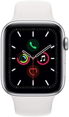 Apple Watch Series 5 (GPS, 40MM) - Silver Aluminum Case with...