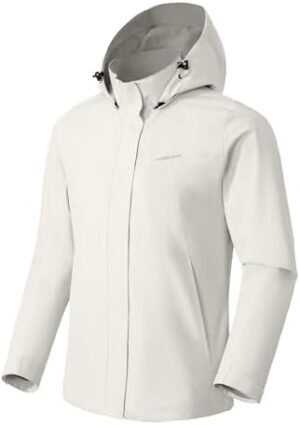 Pioneer Camp Women's Rain Jacket with Hood Waterproof Windbr... Pioneer Camp Women's Rain Jacket with Hood Waterproof Windbr...