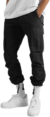 Cargo Pants for Men Casual Hiking Pants Fleece Joggers Athle... Cargo Pants for Men Casual Hiking Pants Fleece Joggers Athle...