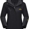 MAGCOMSEN Women's 3-in-1 Winter Coats Snow Ski Jacket Waterp...