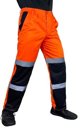 Notus Men’s High Visibility Two-Tone Reflective Pants Hi Vis...